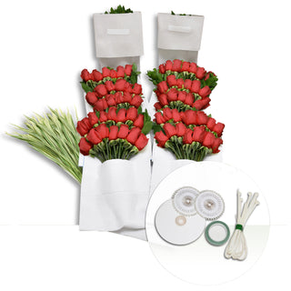 DIY Wedding Red Roses Collection Red roses - fresh-cut roses by Bloomingmore - for custom arrangements and home decor