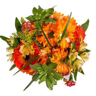 Everything Pumpkin Flower Mixed Bouquet Everything flowers - fresh-cut flowers by Bloomingmore - ideal for weddings and floral events