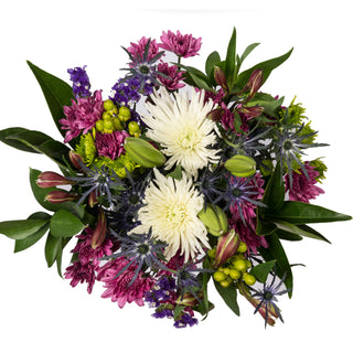Purple Passion Flower Mixed Bouquet Purple flowers - fresh-cut flowers by Bloomingmore - ideal for weddings and floral events
